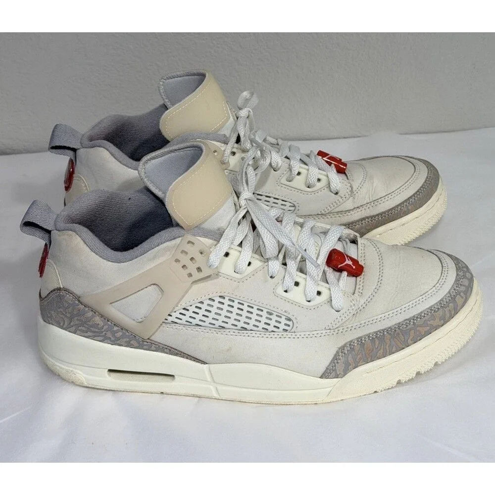 Jordan Spizike Low Coconut Milk FQ1759-100 Men’s Size 11 No OG Insoles EU 45